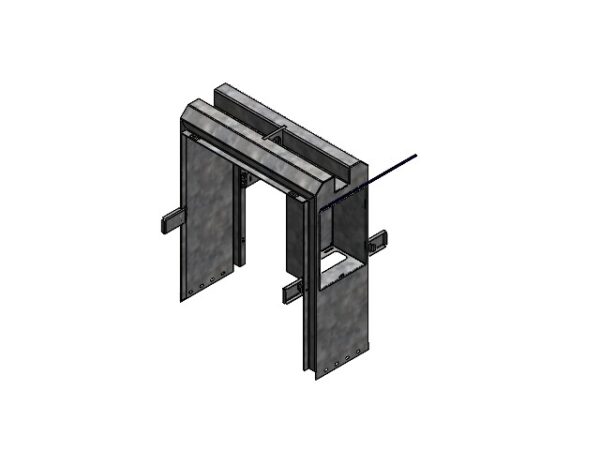 MIDDLE PANEL STANDARD CANOPY SIP100-150 (control box)