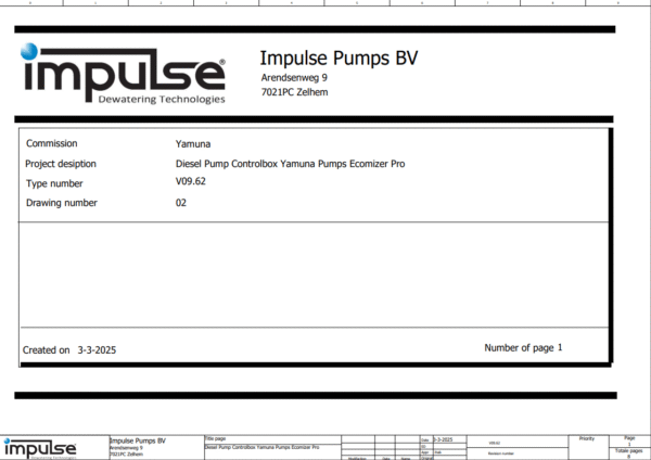 V09.62_02 Diesel Pump Controlbox Yamuna Pumps Ecomizer Pro - Wiring Diagram